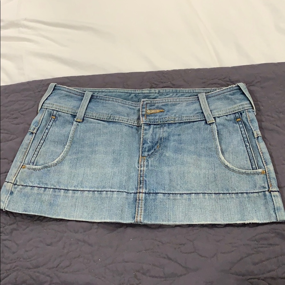 Denim skirt